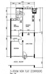 Blk 520 Bedok North Avenue 1 (Bedok), HDB 3 Rooms #586707591